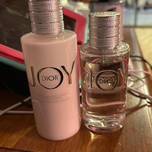 Dior joy Perfume and lotion.